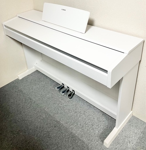 【美品】YAMAHA 電子ピアノYDP-144WH①【無料配送可能】