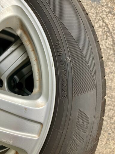 【2024年購入（2023年製）】ヨコハマタイヤ 175/65R15 4本セット（ホイール付）