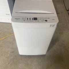 NO B528🌈福岡市内配送設置無料✨🌈全自動洗濯機 ホワイト HW-T55D [洗濯5.5kg /乾燥機能無 /上開き] 2020年の画像