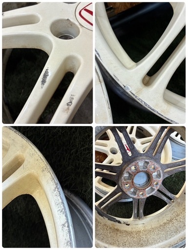 ⭐️希少⭐️シビックタイプR?純正17インチアルミ?17×7J ?5H×pcd114.3?オフセット+45?チャンピオンシップホワイト