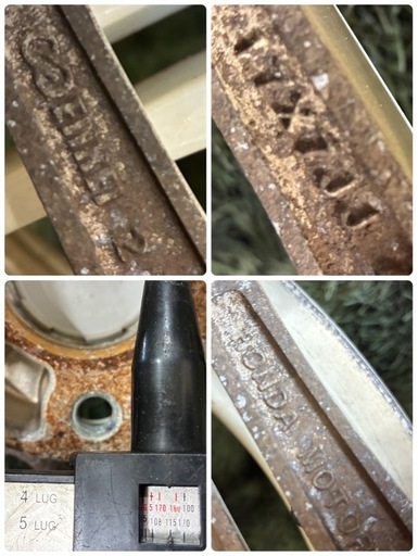 他ご成約、⭐️希少⭐️シビックタイプR?純正17インチアルミ?17×7J ?5H×pcd114.3?オフセット+45?チャンピオンシッ