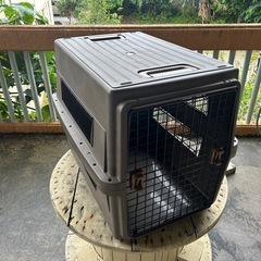 未使用品アイリスオーヤマ大型ペットキャリーケースの画像