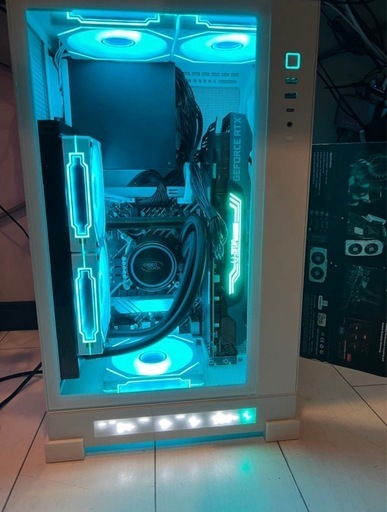 ホワイトゲーミングPC