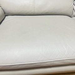 3人掛けソファ　　レザーの画像