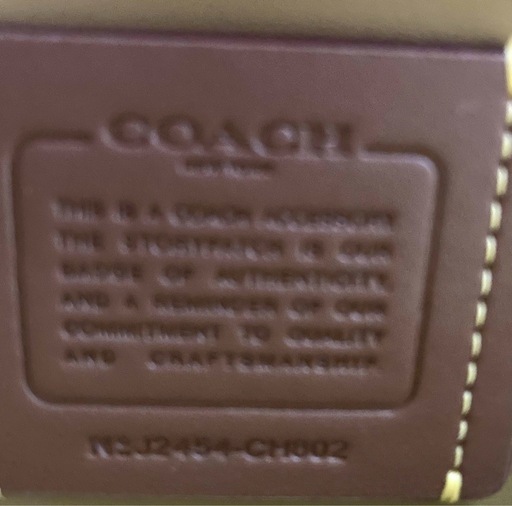 4月末削除します❗️COACH コーチ　ショルダーバッグ　CH802 保存袋付き　プレゼントにも♪