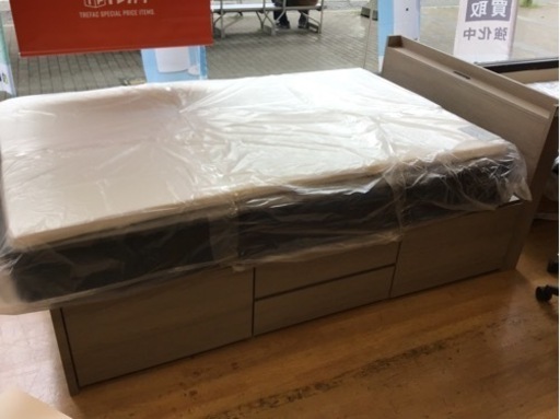 【トレファク神戸新長田店 買取/販売】取りに来られる方限定！ニトリのセミダブルベッドご紹介です