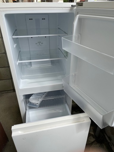 【Panasonic】冷蔵庫 156L NR-B16C3-W 2ドア 右開き 一人暮らし 美品 動作OK