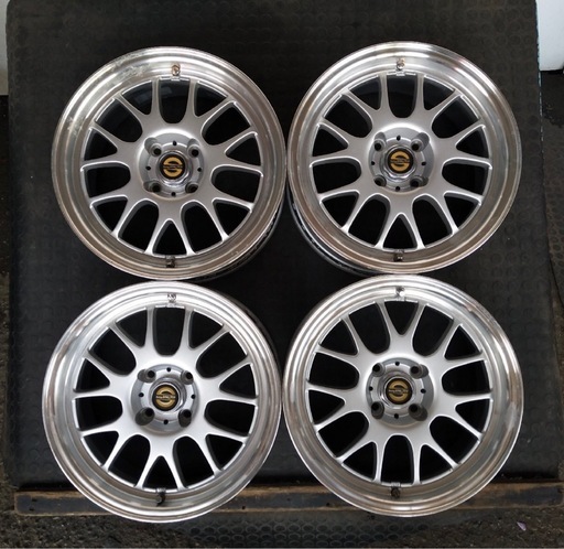 Racing SPARCO☆ 15x6.5J 4x100 ET+27 ハブ67