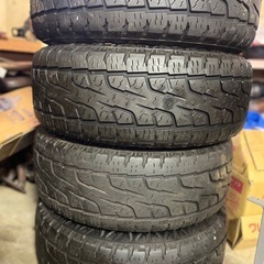 MONSTA Terrain Gripper 265/65R17 タイヤ付 BRUT BR-55 17インチ 7.5J PCD127 5H +38 4本セット Jeep ラングラー等の画像