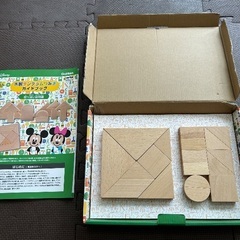 学研　ディズニー木製タングラムつみきの画像