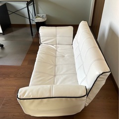 【値下げしました】リクライニングソファ 二人がけ用の画像