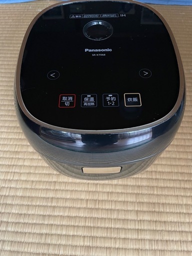 Panasonic 炊飯器　最大炊飯容量0.63L