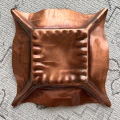 gregorian copper　CALIFORNIA　灰皿　アッシュトレイ　銅　ハンドメイド　アンティーク　ビンテージ の画像