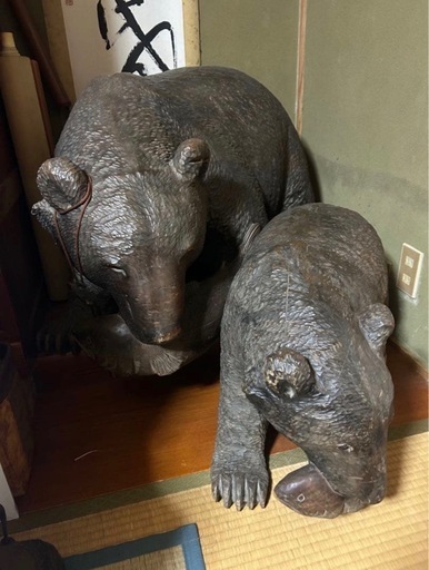 木彫りの熊
