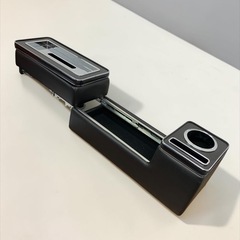 トリニティ コンソール LOW TYPE W170 USB 汎用 ミニバン用 車内 収納 ドリンクホルダー 充電 4Dの画像