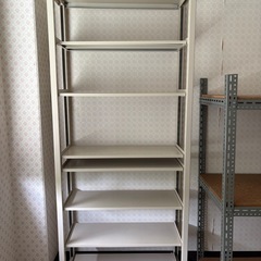 ④ スチールラック　本棚　収納棚　整理棚　棚の画像