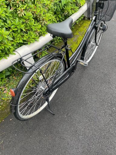 自転車　No.931　シティサイクル　紺　26インチ　ママチャリ　【リサイクルショップどりーむ鹿大前店】 リサイクルショップどりーむ鹿大前店No.732 自転車シティサイクル26