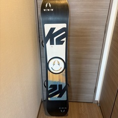 スノーボード 板＋ビンディング＋ケースの画像
