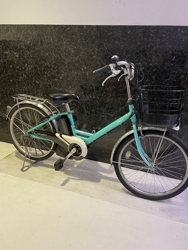 ヤマハ24インチミントグリーン電動自転車