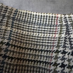 【美品】90s BURBERRYS ウール 千鳥柄チェック プリーツスカート 9 美品】90s BURBERRYS ウール 千鳥柄チェック プリーツスカート 9 (FBF