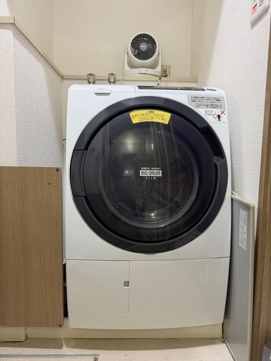動作確認済　日立 ドラム式洗濯乾燥機 BD-SG100A ビッグドラム