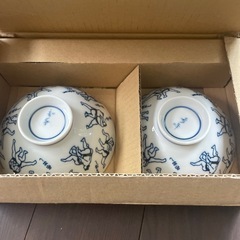 相撲決めて茶碗の画像