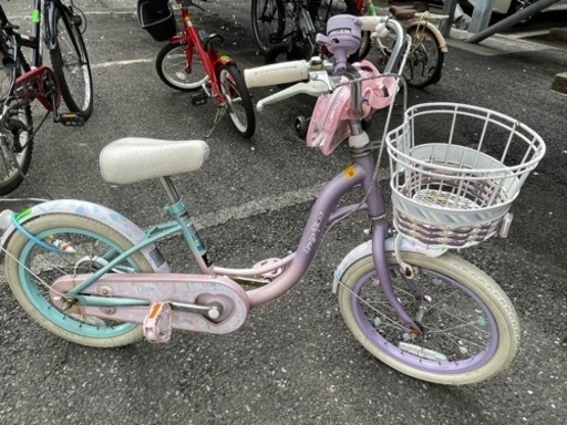 メゾピアノの自転車売ります。 メゾピアノ自転車16センチ (Zac) 西大島の自転車の中古あげます・譲り