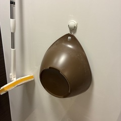 洗面器　風呂たわしの画像