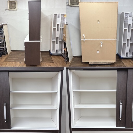 【?買取市場 柴田店】 I537 ? ジモティー限定価格！ NITORI キッチンボード 食器棚 スイフト120KB（SWIFT-12