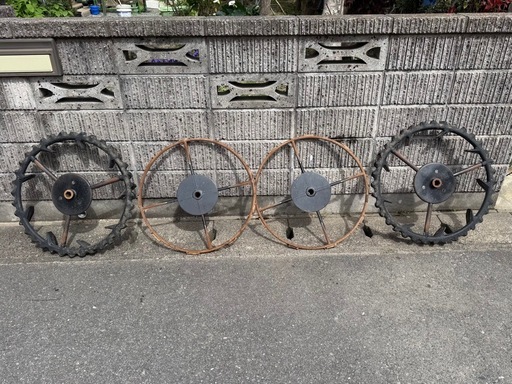 クボタ　田植機　田植え機　SPJ400　車輪　補助輪付　後輪　左右セット　クボタ純正　パーツ　部品