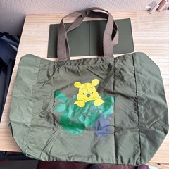 紀伊國屋エコバッグ　くまのプーさんの画像