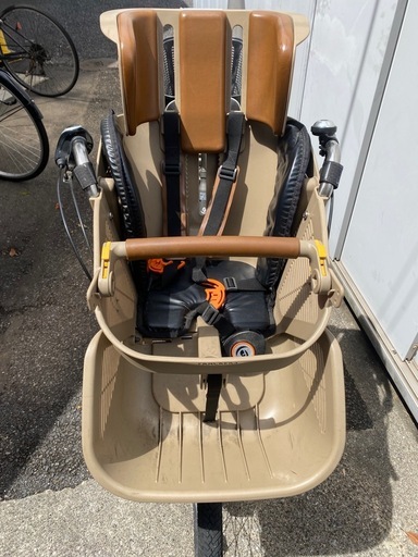 「丸石 フラッカーズ シュシュ 子供乗せ自転車 前チャイルドシート付き
