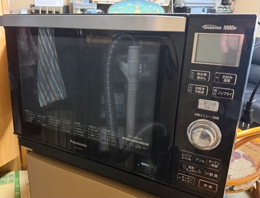 【最終値下げ】Panasonic オーブンレンジ 1000w  フラットテーブル