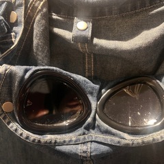 C.P. COMPANY フード付きデニムジャケットの画像