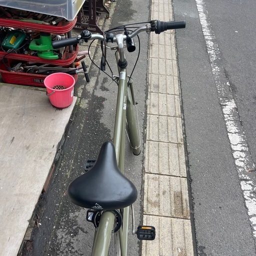 27インチ　シティサイクル　6段階変則ギア付き【リサイクルショップ道楽屋】