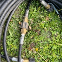 高圧ホースとガン　高圧洗浄機用　2分(1/4)の画像