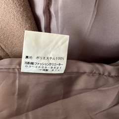 衣服　レディースジャケット　ブラウンの画像