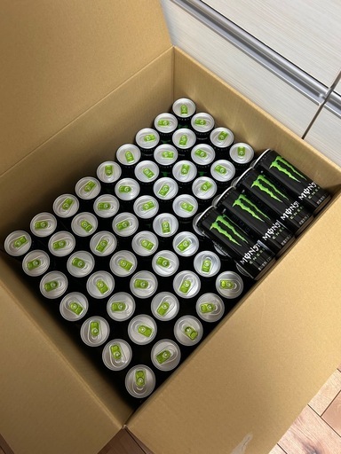 【単価160円】モンスターエナジー 355mL 67本