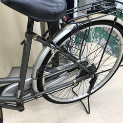 ☆ドリーム2号館☆　ジモティー割引 中古自転車　CI-VADA 軽快車 シルバー 26インチの画像