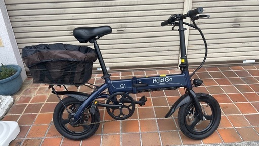 可愛い　折りたたみ電気アシスト自転車