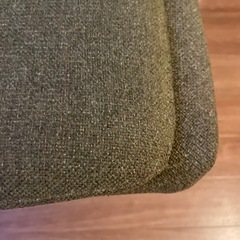 チェア　回転式　モスグリーンの画像