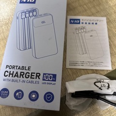 モバイルバッテリー 56,800mAh ケーブル付きの画像