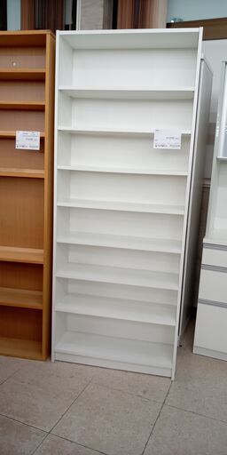 ☆リユースのサカイ高崎店☆TJ15089 IKEA 本棚 白 H202×D28×W80 ☆リユースのサカイ高崎店☆TJ15089 IKEA 本棚 白 H202×D28×W80