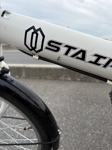 【春のサイクルフェア】　☆前後良品中古タイヤ☆   20インチオートライト付き折りたたみ自転車　防犯登録料込価格︎‼︎ 春のサイクルフェア】☆前後良品中古タイヤ☆ 20インチ折り畳み 防犯