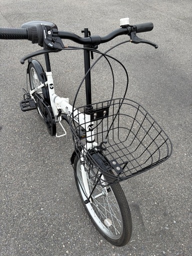 【商談中‼︎】　☆前後タイヤ良品☆   20型　折り畳み自転車　防犯登録料込価格︎‼︎ 春のサイクルフェア】☆前後良品中古タイヤ☆ 20インチ折り畳み 防犯