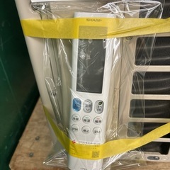 ☆ドリーム荒牧店☆ジモティー割引有☆【クリーニング済み】SHARP/2.8kwエアコン/AS-R28YX/2023年製/10畳の画像
