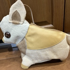 チワワショルダーバッグ 　未使用品汚れありの画像