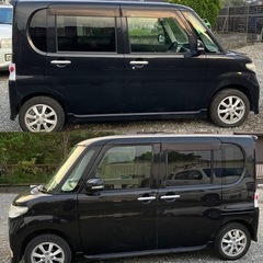 タント カスタム 車検令和10年4月迄スライドドア 乗って帰れますの画像