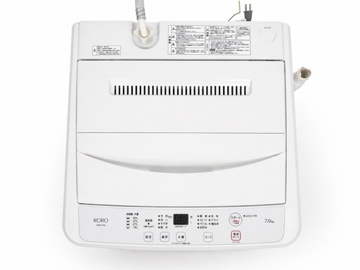 RORO 全自動洗濯機 YWMT70L 7.0kg 2024年製
