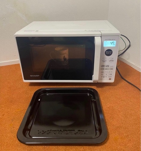 ☆ドリーム荒牧店☆ジモティー割引有☆【クリーニング済み】SHARP/オーブンレンジ/RE-CE8-KW/2021年製 SHARP RE-CE8-KW オーブンレンジ 2021製 電子レンジ (とらび) 福大前の